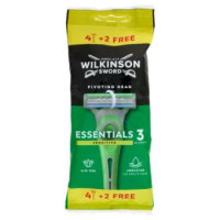 Wilkinson Sword Rasoio Usa&getta Essentials 3 Sensitive 4+2