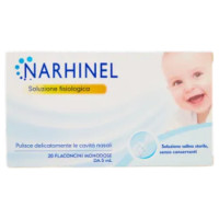 Narhinel Soluzione Fisiologica, Salina Isotonica Con Cloruro Di Sodio 2x20 Flaconi Da 5 Ml