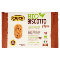 Crich Bio Biscotto Frollino Biologico Al Farro 10 x 22 g