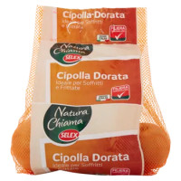 Selex Natura Chiama Cipolla Dorata - Calibri Vari - Preconfezionata 1 Kg