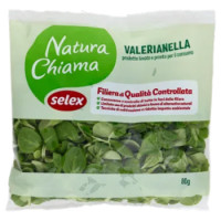 Selex Natura Chiama Valerianella Lavata e Pronta Per Il Consumo 80 g