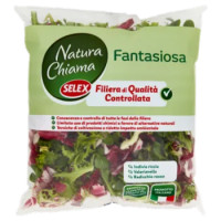 Selex Natura Chiama Insalata Fantasiosa Lavata e Pronta Per Il Consumo 200 g