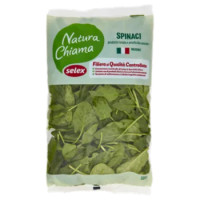 Selex Natura Chiama Spinaci Lavati e Pronti Da Cuocere 500 g
