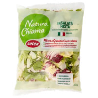 Selex Natura Chiama Insalata Mista Lavata e Pronta Per Il Consumo 350 g