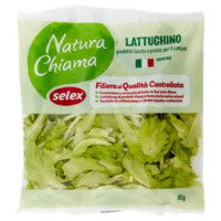 Selex Natura Chiama Lattughino Lavato e Pronto Per Il Consumo 80 g