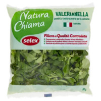 Selex Natura Chiama Valerianella Lavata e Pronta Per Il Consumo 80 g