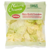 Selex Natura Chiama Cuori Di Lattuga Lavati e Pronti Per Il Consumo 200 g