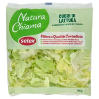 Selex Natura Chiama Cuori Di Lattuga Lavati e Pronti Per Il Consumo 200 g