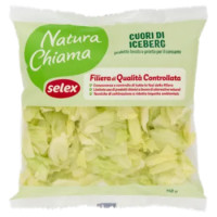 Selex Natura Chiama Cuori Di Iceberg Lavati e Pronti Per Il Consumo 250 g