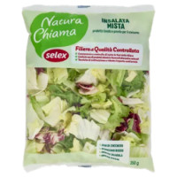 Selex Natura Chiama Insalata Mista Lavata e Pronta Per Il Consumo 350 g