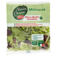 Selex Natura Chiama Misticanza Lavata e Pronta Per Il Consumo 125 g