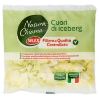 Selex Natura Chiama Cuori Di Iceberg Lavati e Pronti Per Il Consumo 250 g