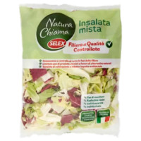 Selex Natura Chiama Insalata Mista Lavata e Pronta Per Il Consumo 350 g