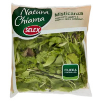 Selex Natura Chiama Misticanza Lavata e Pronta Per Il Consumo 125 g