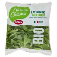 Selex Natura Chiama Lattughino Lavato e Pronto Per Il Consumo Biologico 100 g