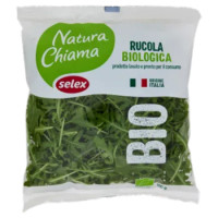 Selex Natura Chiama Rucola Lavata e Pronta Per Il Consumo Biologica 100 g