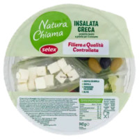Selex Natura Chiama Insalata Greca Lavata Pronta Da Gustare 140 g