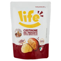 Life Castagne Del Piemonte Cotte Al Vapore e Pelate 125 g