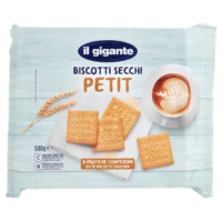 IL GIGANTE Biscotti Secchi Petit 8 x 62,5 g