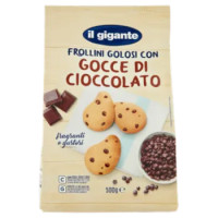 IL GIGANTE Frollini Golosi Con Gocce Di Cioccolato 500 g