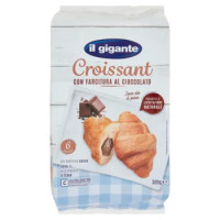 IL GIGANTE Croissant Con Farcitura Al Cioccolato 6 x 50 g
