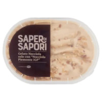 Selex Saper Di Sapori Gelato Nocciola Solo Con Nocciola Piemonte I.G.P. 200 g
