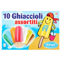 Alpigel 10 Ghiaccioli Assortiti 10 x 70 g