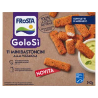 FRoSTA GoloSì 11 Mini Bastoncini Alla Pizzaiola Con Filetti Di Merluzzo 242 g