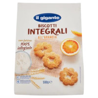 IL GIGANTE Biscotti Integrali All'Arancia 500 g