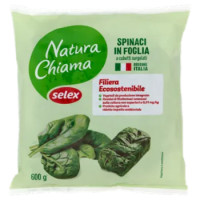 Selex Natura Chiama Spinaci a Cubetti Surgelati 600 g