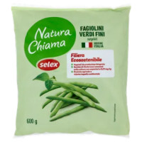 Selex Natura Chiama Fagiolini Fini Surgelati 600 g