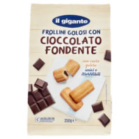 IL GIGANTE Frollini Golosi Con Cioccolato Fondente 350 g