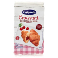 IL GIGANTE Croissant Con Farcitura Alla Ciliegia 6 x 50 g