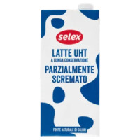Selex Latte Uht Parzialmente Scremato 1 L