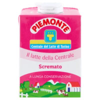 Piemonte Il Latte Della Centrale Scremato a Lunga Conservazione 500 Ml