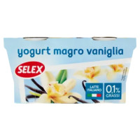 Selex Yogurt Magro Vaniglia 2x125 g