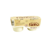 YOGURT INTERO BIANCO FAMU' GR.125X2