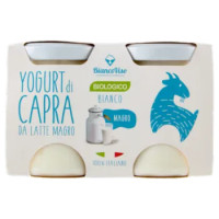 BiancoViso Yogurt Di Capra Biologico Bianco Magro 2 x 125 g