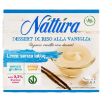 Náttúra Dessert Di Riso Alla Vaniglia Bio 4 x 100 g