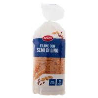 Selex Pane Filone Con Semi Di Lino a Fette 500 g