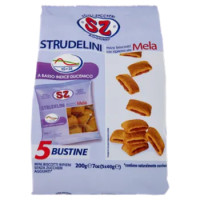 SZ Strudelini Mini Biscotti Con Ripieno Alla Mela 5 x 40 g