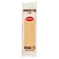 Selex Pasta Di Semola Trafilata Al Bronzo Spaghettini 500 g
