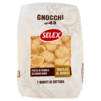 Selex Pasta Di Semola Trafilata Al Bronzo Gnocchi 500 g