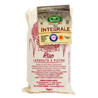 Musso Riso Integrale Carnaroli Riso Di Baraggia Biellese e Vercellese D.O.P. 1 Kg