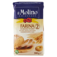 Il Molino Chiavazza Farina Tipo 2 Di Grano Tenero 500 g