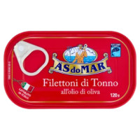 Asdomar Filettoni Di Tonno All'olio Di Oliva 120 g