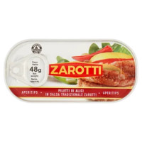 Zarotti Filetti Di Alici In Salsa Tradizionale Zarotti 48 g