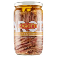 Zarotti Filetti Di Alici Classici In Olio Di Semi Di Girasole 720 g