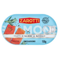 Zarotti Filetti Di Salmone Al Naturale 150 g