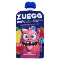 Zuegg Frutta Frullata Mela, Fragola, Mirtillo 90 g